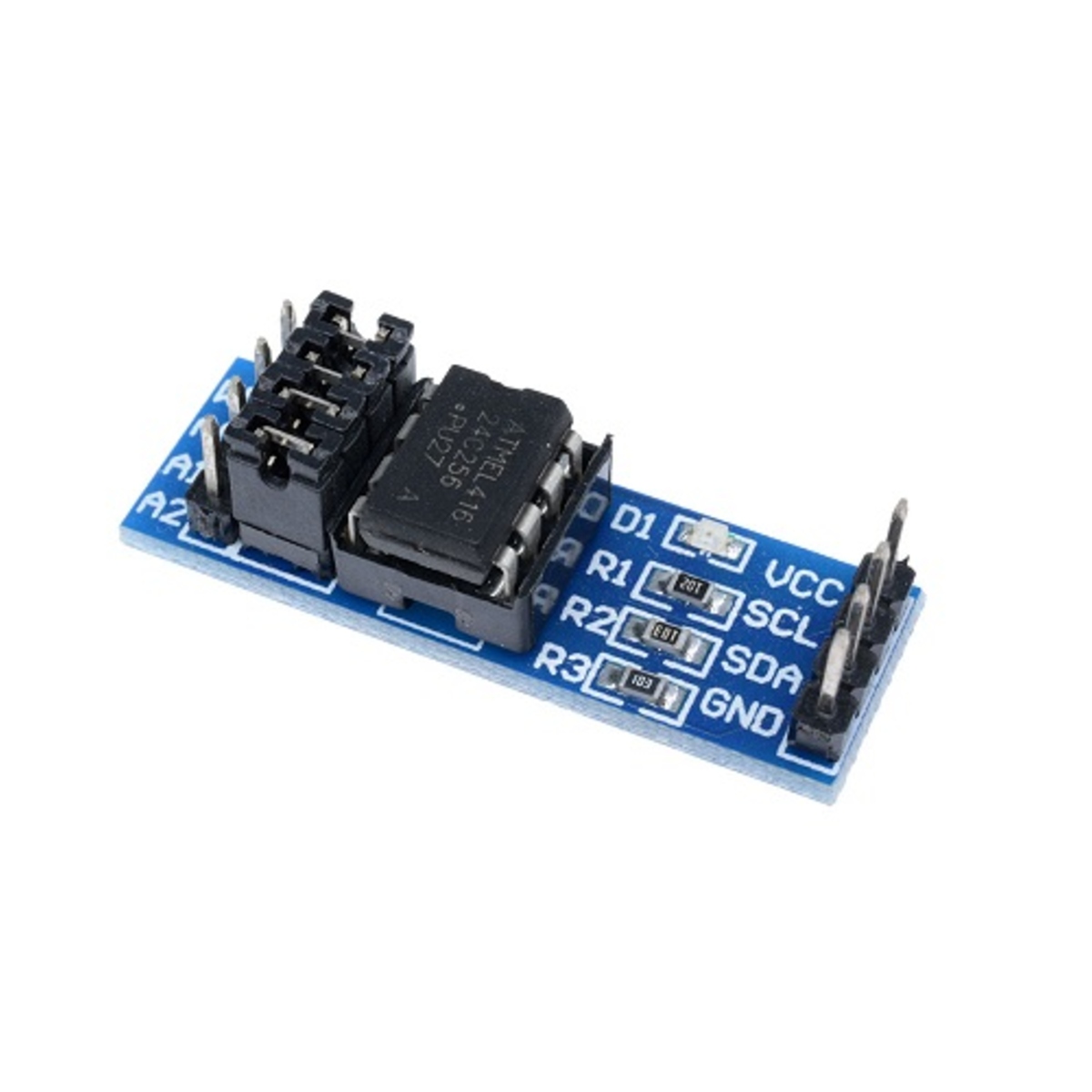 AT24C256 I2C EEPROM Memory Module 256Kbit Data Storage Module (AT24C256 EEPROM Module) image 1