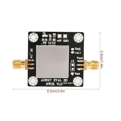 AD8317 RF Power Meter Logarithmic Detector Module – 1MHz to 10GHz image 3