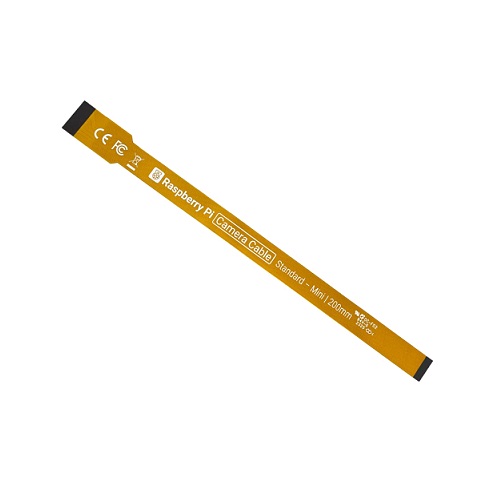 Official Raspberry Pi 5 Camera FPC Cable – 200mm (22-Pin to 15-Pin CSI Adapter Cable) image 1