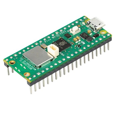 Raspberry Pi Pico WH (Soldered Headers) RP2040 Wi-Fi Development Board (Dual-Core ARM Cortex-M0+ Microcontroller Board) image 2