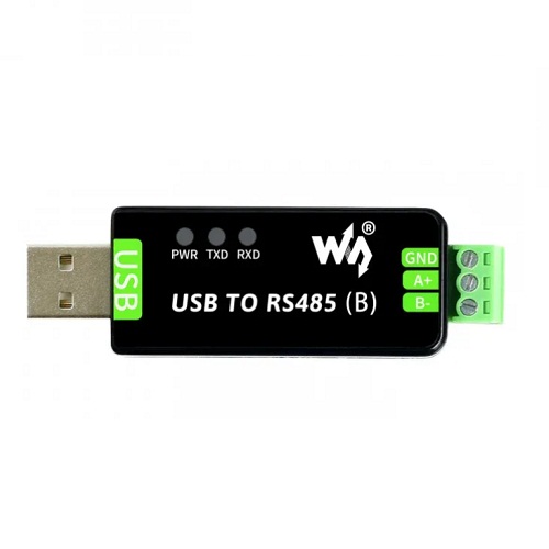 Waveshare Industrial USB to RS485 Bidirectional Converter with CH343G (USB-A to RS485 Industrial Communication Converter) image 2