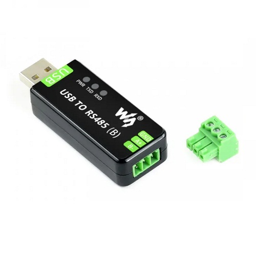 Waveshare Industrial USB to RS485 Bidirectional Converter with CH343G (USB-A to RS485 Industrial Communication Converter) image 3