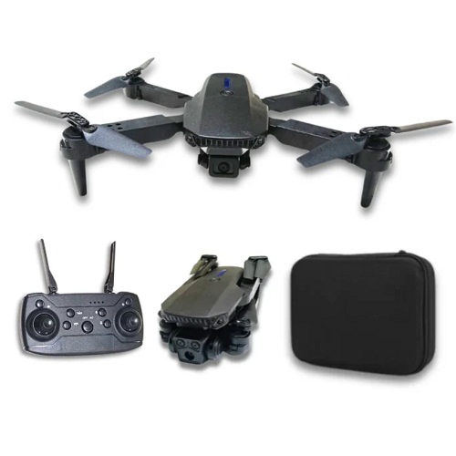 E88 Drone Kit with 1080p HD Dual Cam Module (Foldable Wi-Fi FPV RC Quadcopter for Beginners) image 1