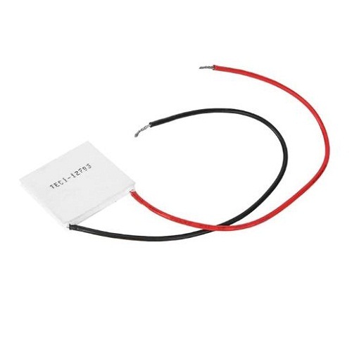 TEC1-12703 12V 30W Thermoelectric Peltier Cooler Module (40 × 40mm Thermoelectric Cooling Plate) image 2
