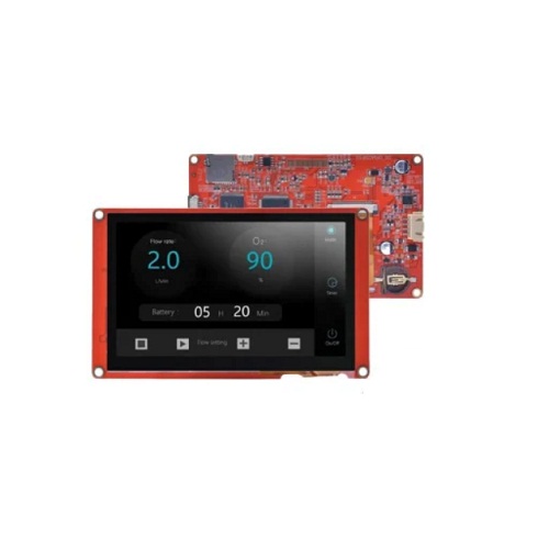Nextion Intelligent NX4827P043-011R-Y 4.3 Inch HMI Resistive Touch Display with Enclosure (480x272 TFT LCD Intelligent Human Machine Interface Module) image 4