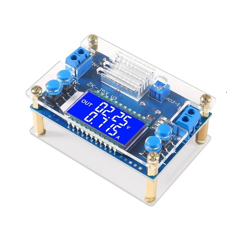 5A CNC DC-DC Step Down Power Supply Module 75W Adjustable Buck Converter with Digital Display (6.5V-36V to 1.2V-32V) image 2