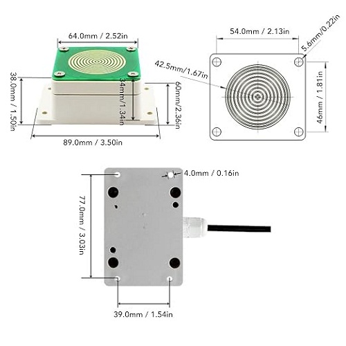 SN-3000-YUX-N01-H Rain and Snow Sensor RS485 (12–24V Industrial Rain Detection Sensor) image 5