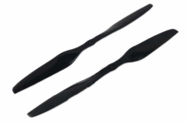 1655 Propellers CW CCW Carbon Fibre Propellers CF (Carbon Fiber Drone Propeller Set) image 1