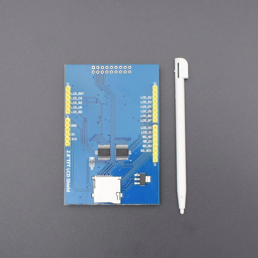 2.8 Inch 240x320 TFT Display Shield for Arduino UNO Touch Screen with Stylus (Arduino TFT LCD Touch Display Shield) image 2