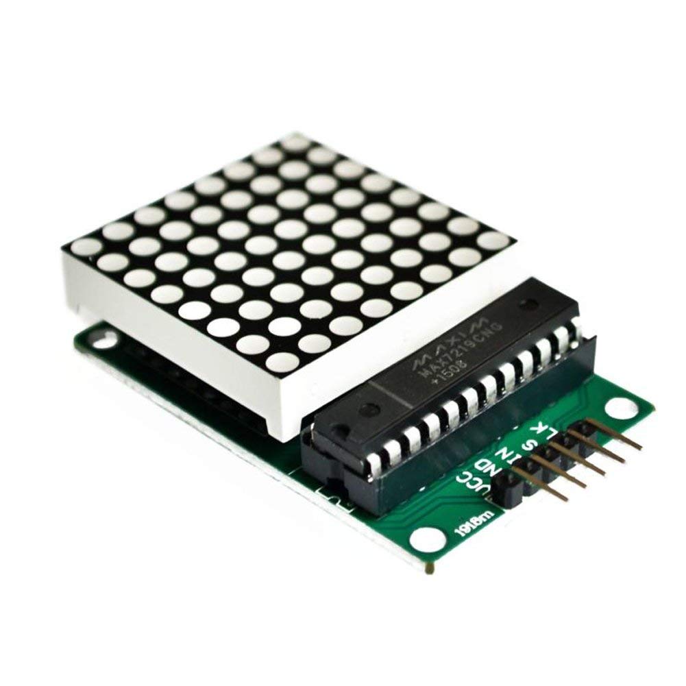 MAX7219 8x8 LED Dot Matrix Display Module (MAX7219 LED Matrix Module) image 5