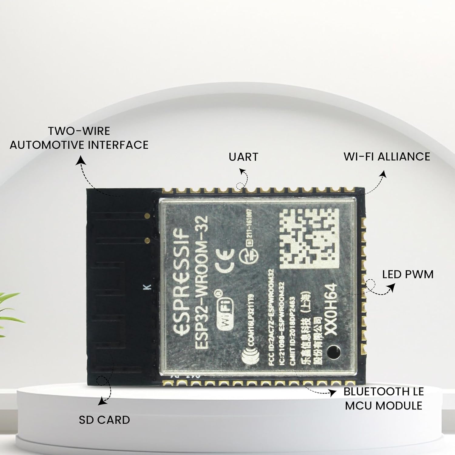 ESP32-WROOM-32 WiFi Bluetooth BLE Module (ESP32 Wireless Module) image 3