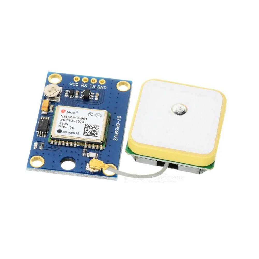 NEO-6M GPS Module with EEPROM (UART GPS Receiver Module) image 1