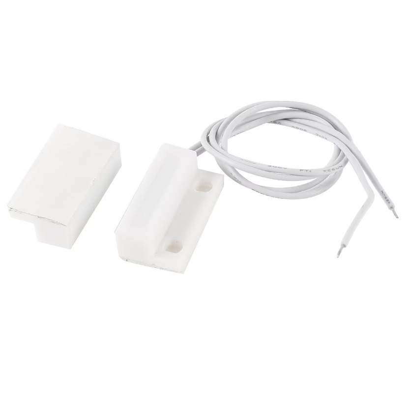 MC-38 Normally Open Door Magnetic Reed Switch (NO Magnetic Contact Sensor) image 2
