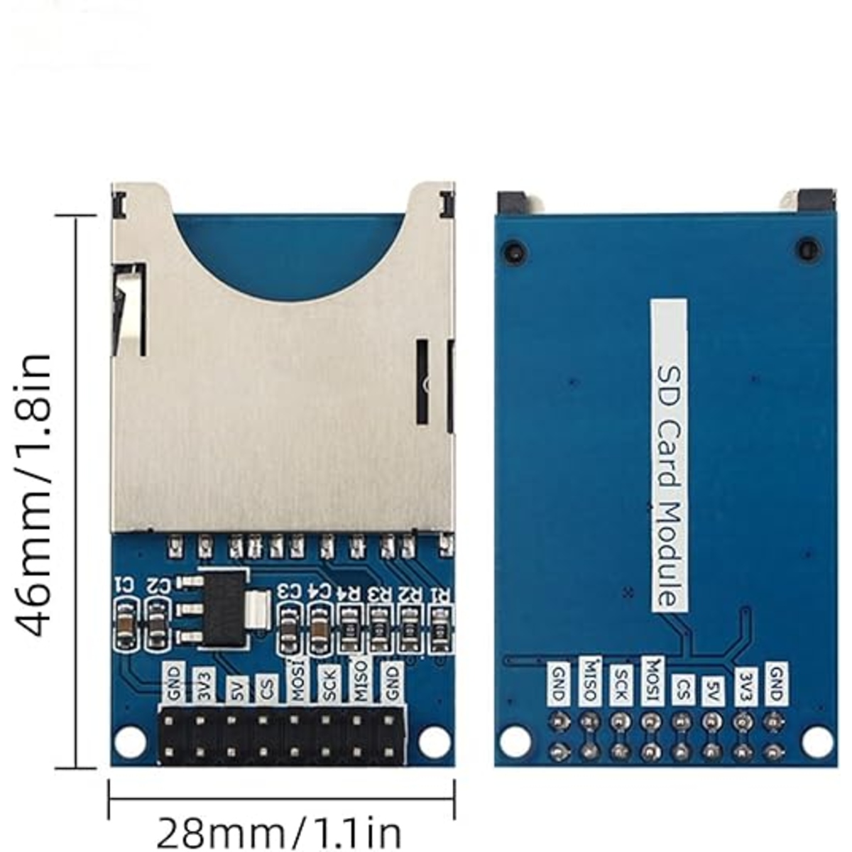 SD Card Reading Writing Module for Arduino (SPI SD Card Module) image 3