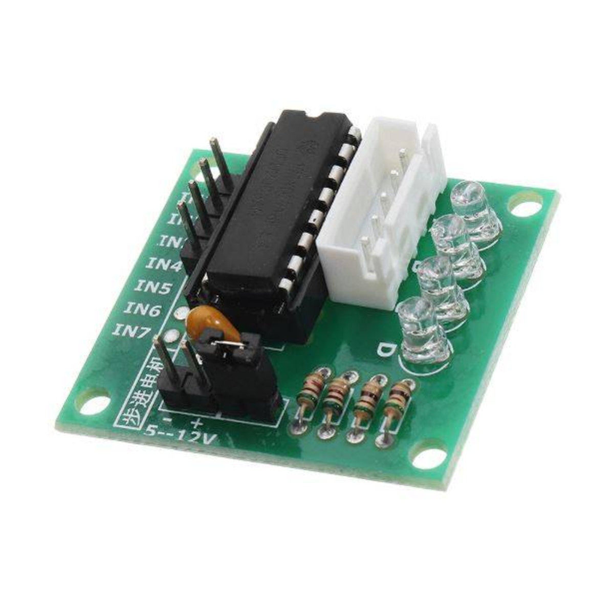 ULN2003 Stepper Motor Driver Module (28BYJ-48 Motor Driver Board) image 3