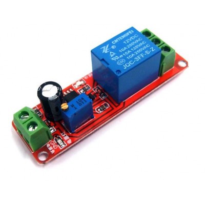 NE555 Delay Timer Switch Adjustable 0-10 Sec 12V Relay Module image 1