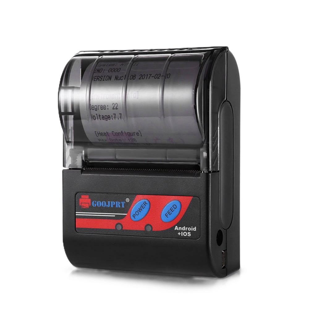MPT-II 58mm Mini Bluetooth Thermal Portable Printer (Wireless Receipt Printer) image 2