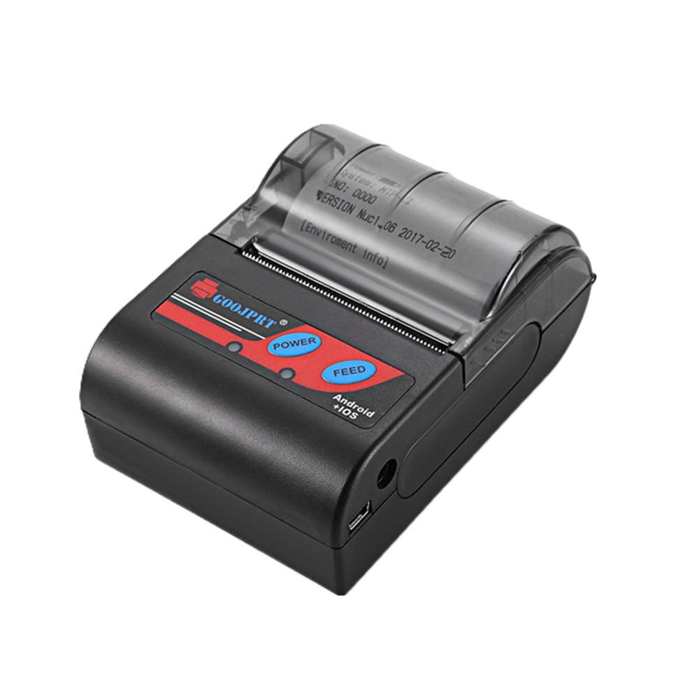 MPT-II 58mm Mini Bluetooth Thermal Portable Printer (Wireless Receipt Printer) image 3