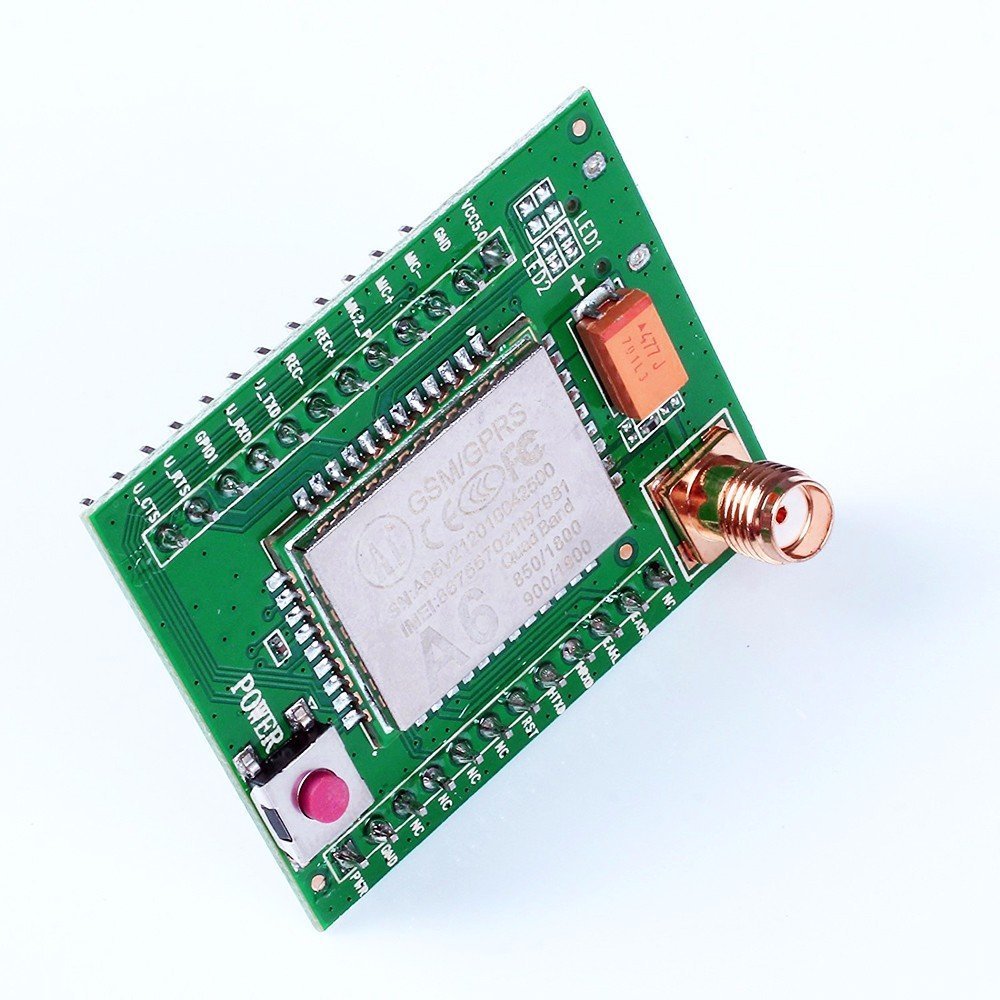 A6 GSM GPRS Module Quad Band Wireless Communication Module with Antenna (A6 GSM Module) image 3