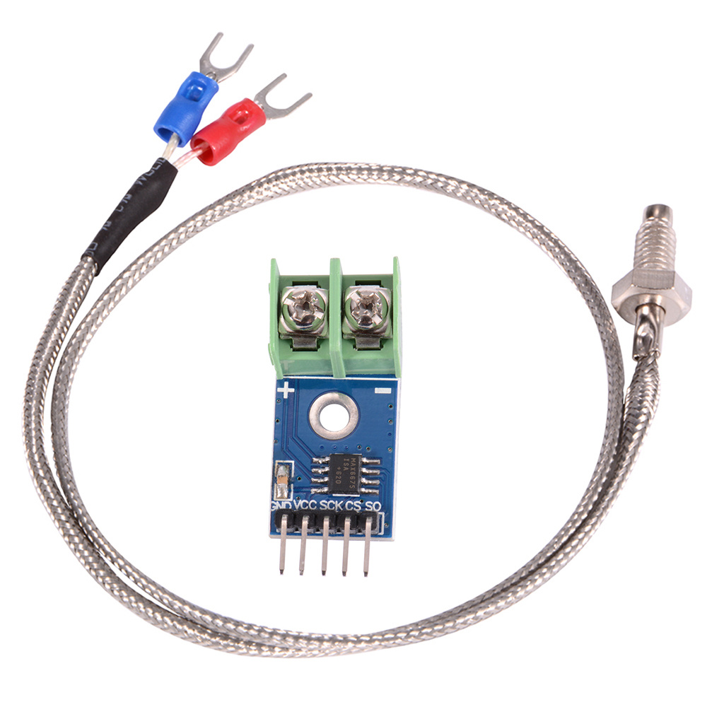 MAX6675 Module with K Type Thermocouple Sensor (SPI Digital Temperature Sensor) image 2