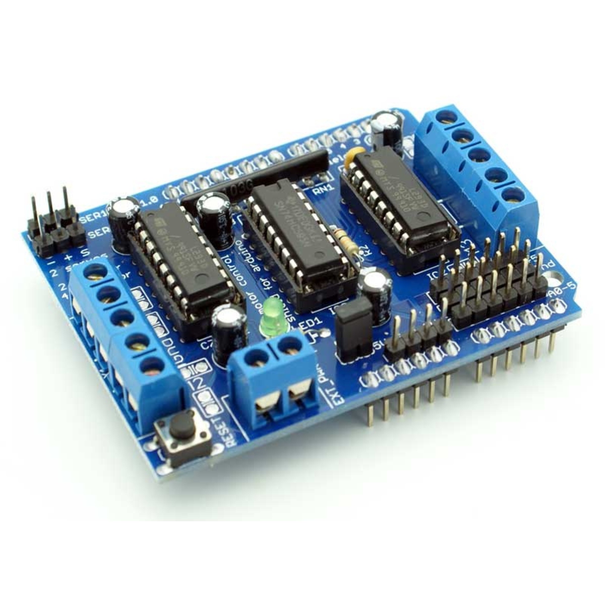L293D Motor Driver Shield for Arduino (Dual H-Bridge Motor Control Shield) image 5