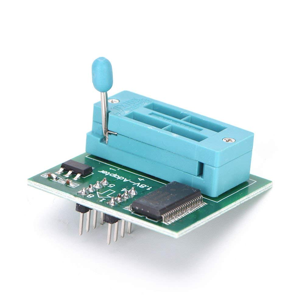 1.8V SPI Flash Adapter SOP8 to DIP8 for W25 MX25 L3H4 BIOS Memory IC Programming (1.8V EEPROM Adapter Board) image 1