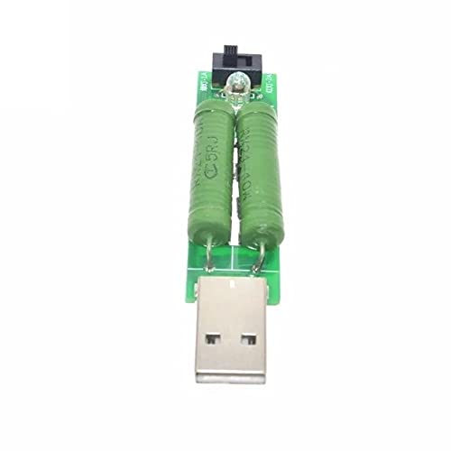 USB Mini Discharge Load Resistor 2A/1A with 1A green LED, 2A red LED image 2