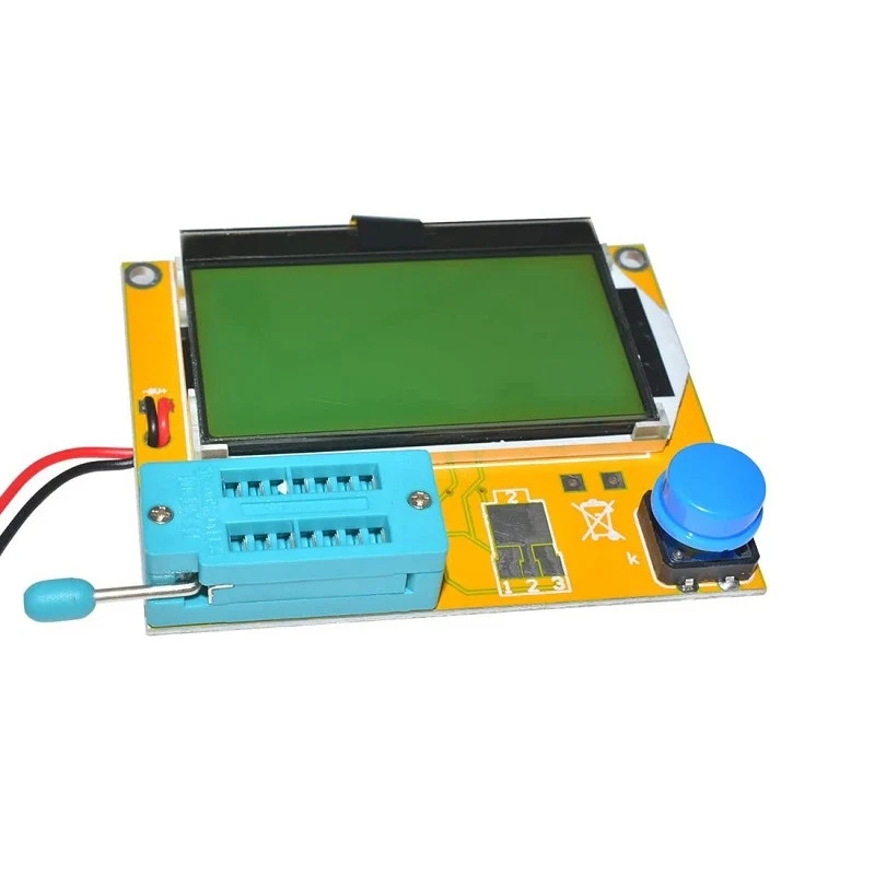 LCR-T4 12864 LCD Graphical Transistor Tester Resistance Capacitance ESR SCR Meter (Multifunction Component Tester) image 2