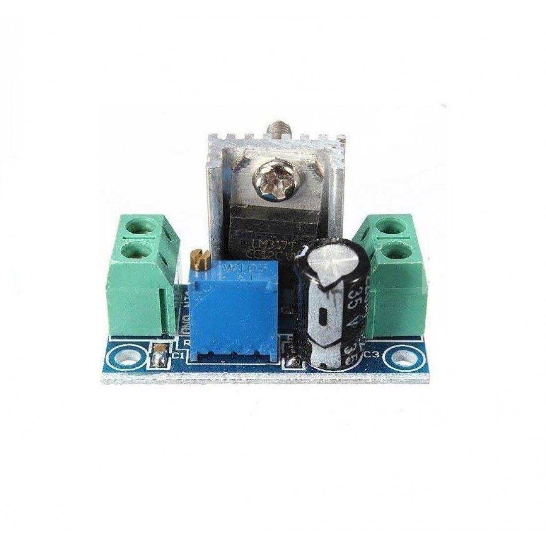LM317 DC-DC Adjustable Step-Down Power Converter Module (Linear Voltage Regulator) image 3
