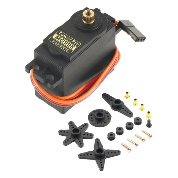TowerPro MG995 Metal Gear Servo Motor 180 Degree (High Torque PWM Servo) image 1