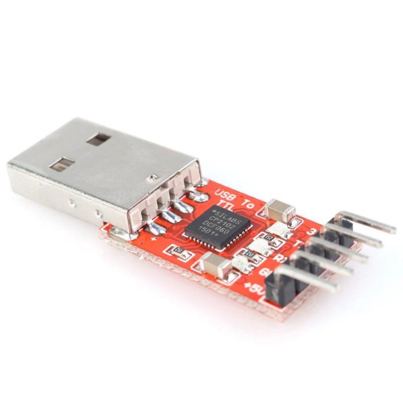 CP2102 USB 2.0 to TTL UART Serial Converter Module 3.3V/5V USB to Serial Adapter (CP2102 USB to TTL Module) image 3