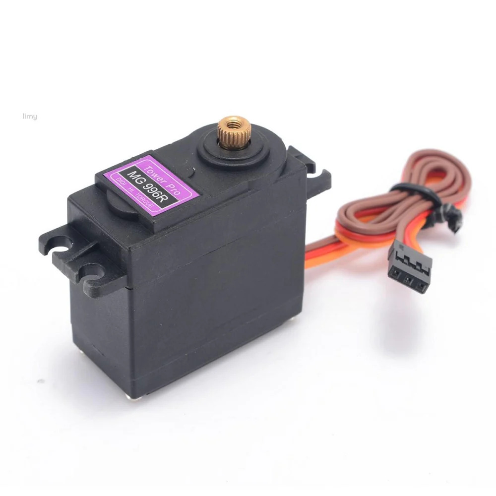 TowerPro MG996R Metal Gear Continuous Rotation Servo Motor 360 Degree (High Torque PWM Servo) image 1