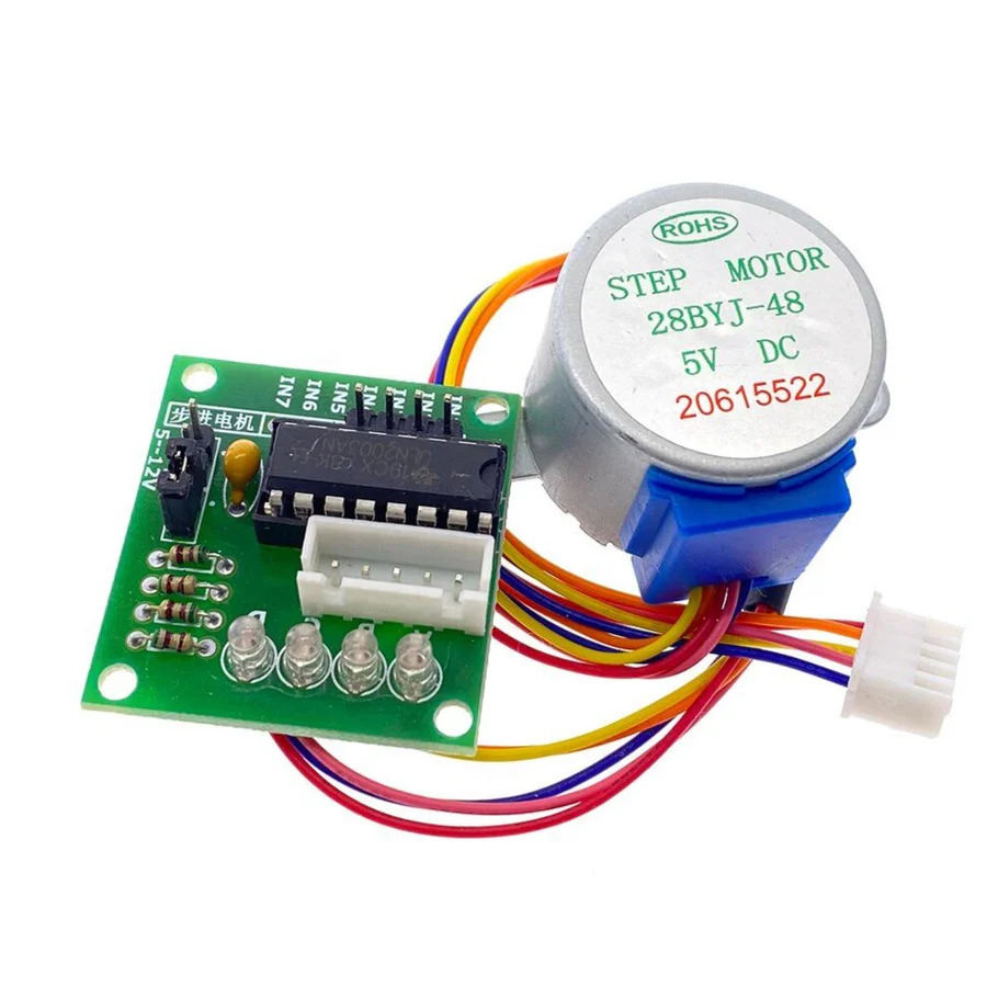 28BYJ-48 5V Stepper Motor with ULN2003 Driver Module (Unipolar Stepper Motor Kit) image 2