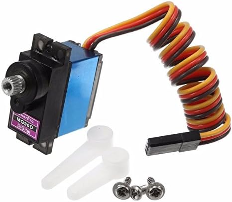 MG90D Robot Servo 360 Rotation Metal Gear Motor (Continuous Rotation Servo Motor) image 2