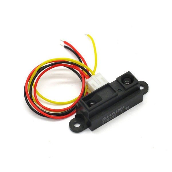 SHARP GP2Y0A21YK0F IR Analog Distance Sensor 10cm to 80cm (Infrared Triangulation Sensor) image 1
