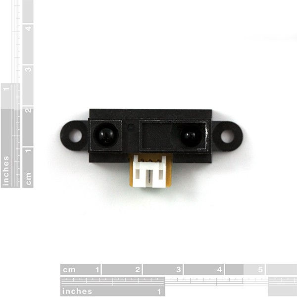 SHARP GP2Y0A21YK0F IR Analog Distance Sensor 10cm to 80cm (Infrared Triangulation Sensor) image 3