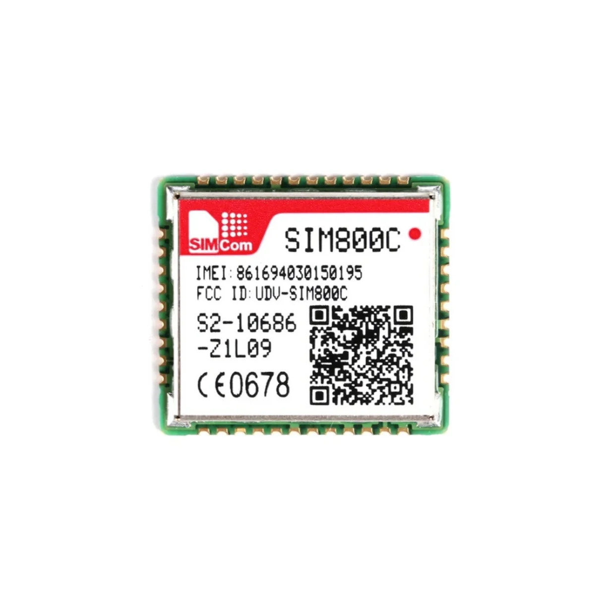 SIM800C GSM GPRS Module (Quad-Band GSM Communication Module) image 1
