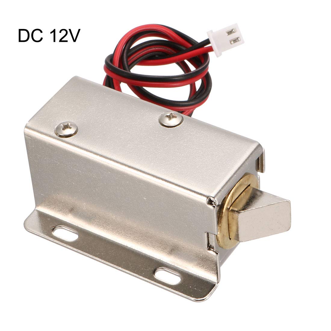 0837L DC 12V 8W Open Frame Type Left Solenoid (Electromagnetic Linear Actuator) image 2