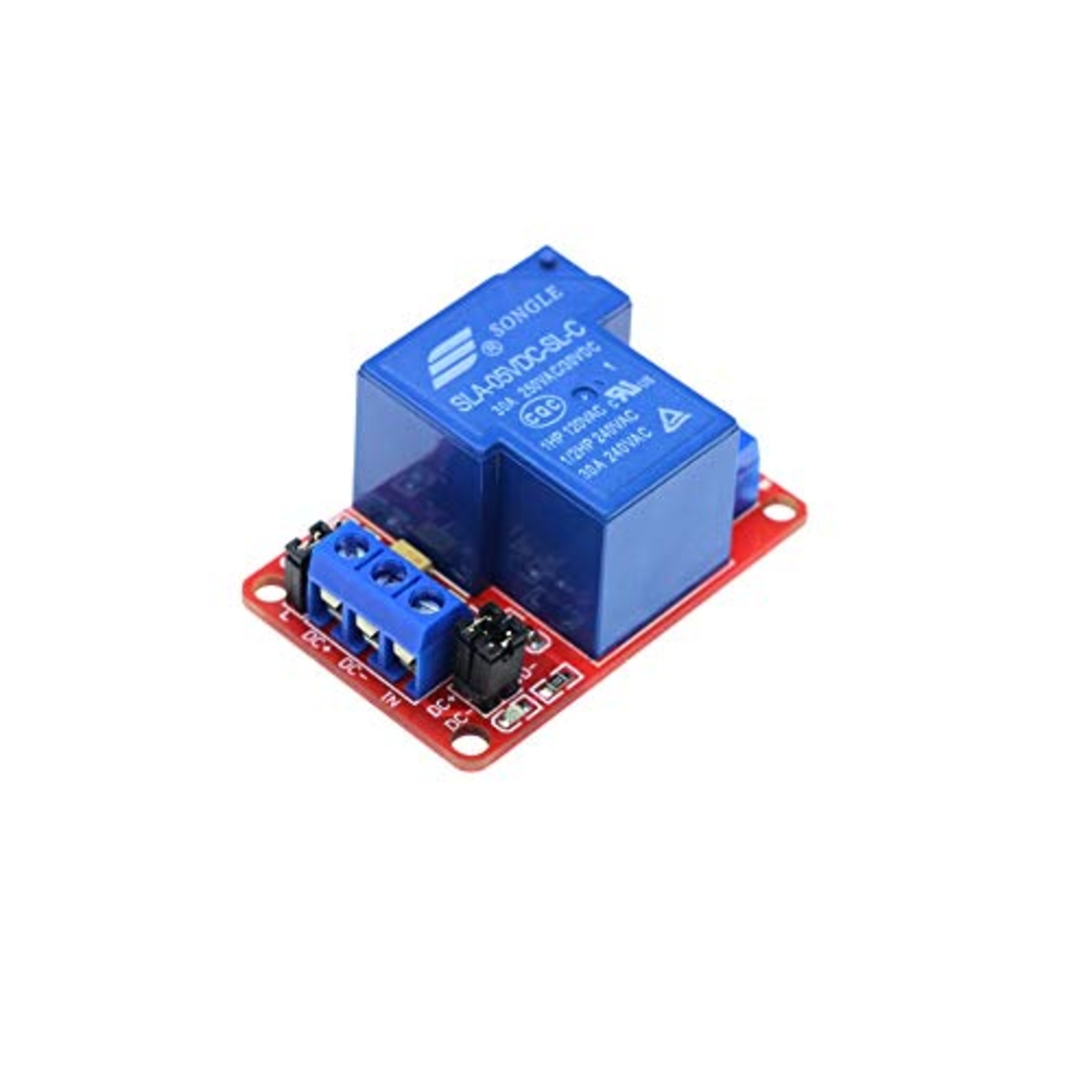 Single Channel 5V 30A Power Relay Module (High Current Relay Board) image 1