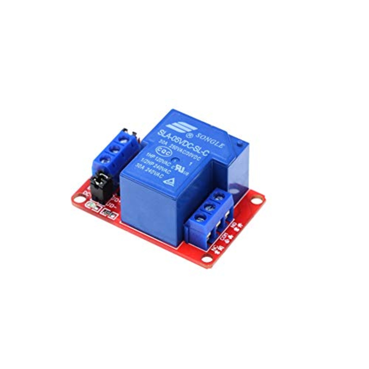 Single Channel 5V 30A Power Relay Module (High Current Relay Board) image 3