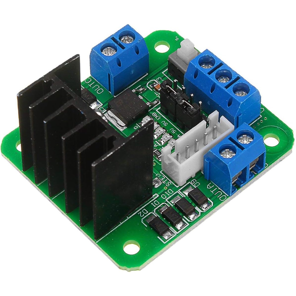 L298N Double H Bridge Motor Driver Board (Dual DC Motor Driver Module) image 5
