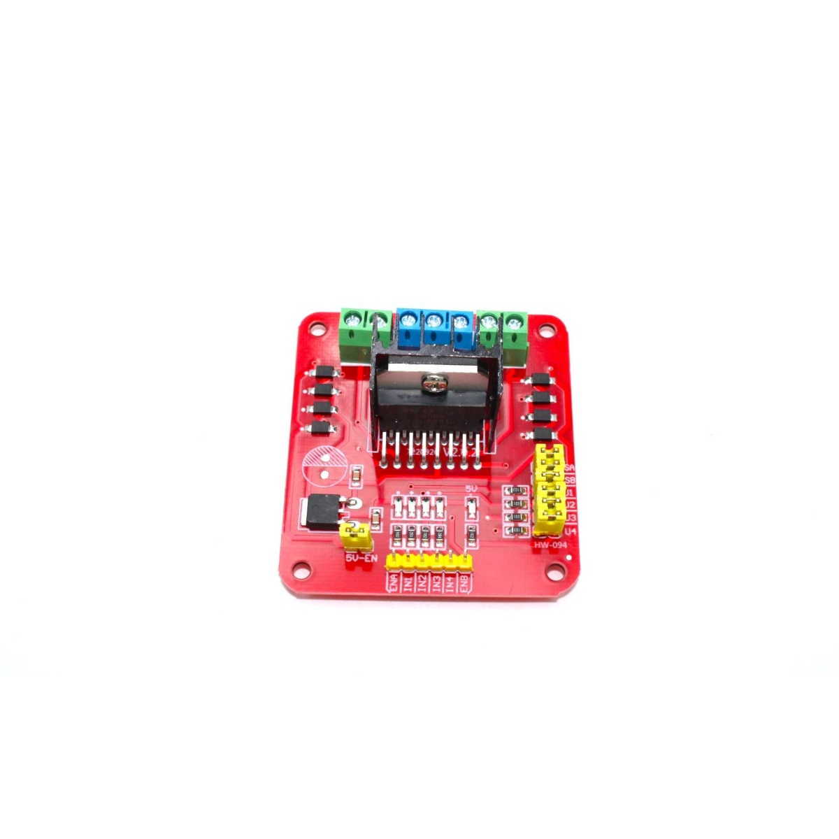 L298N Dual H-Bridge DC Stepper Motor Driver Controller Module (2A Motor Driver Board) image 1