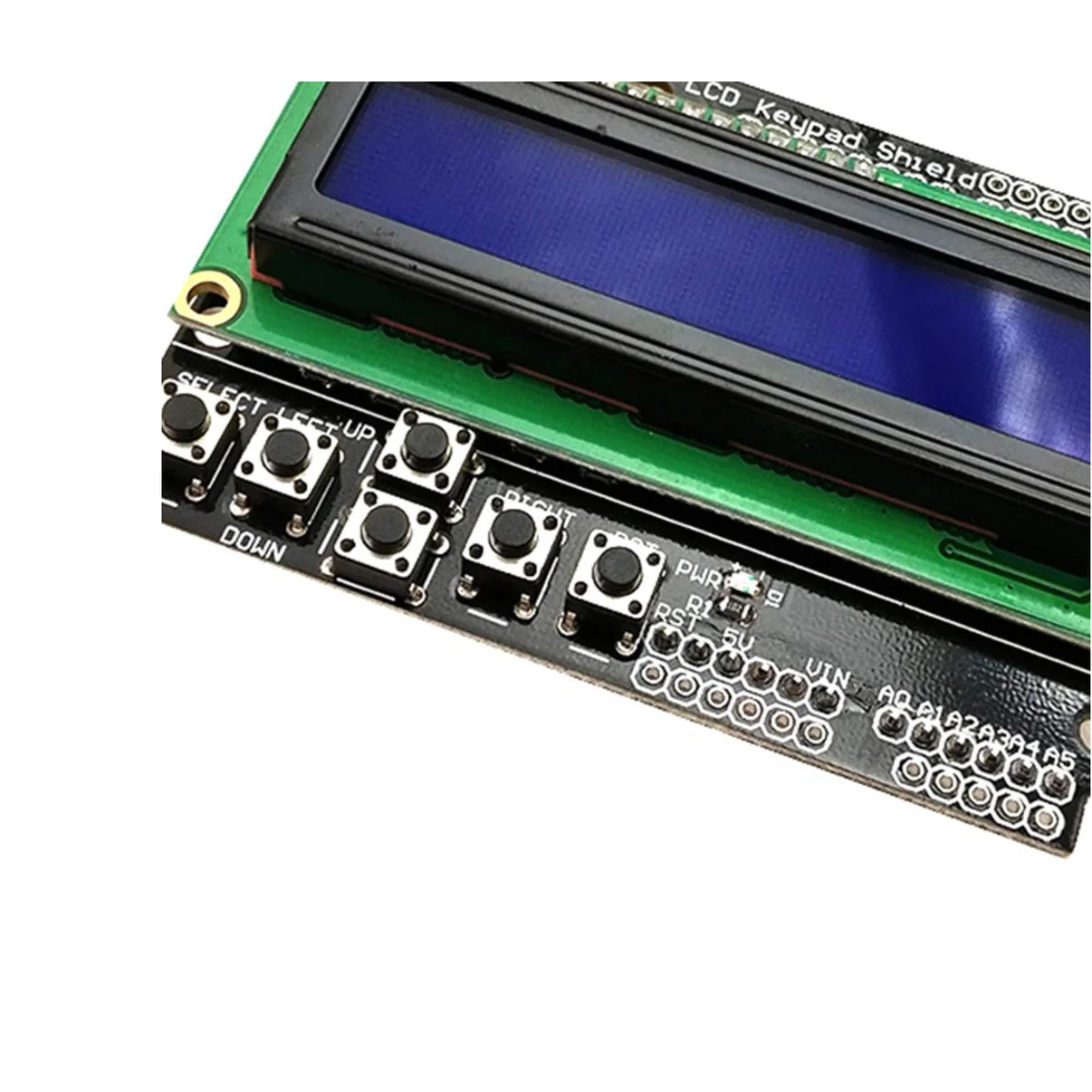 16x2 (1602) LCD Keypad Shield - Blue Backlight (Arduino LCD Display Shield) image 3