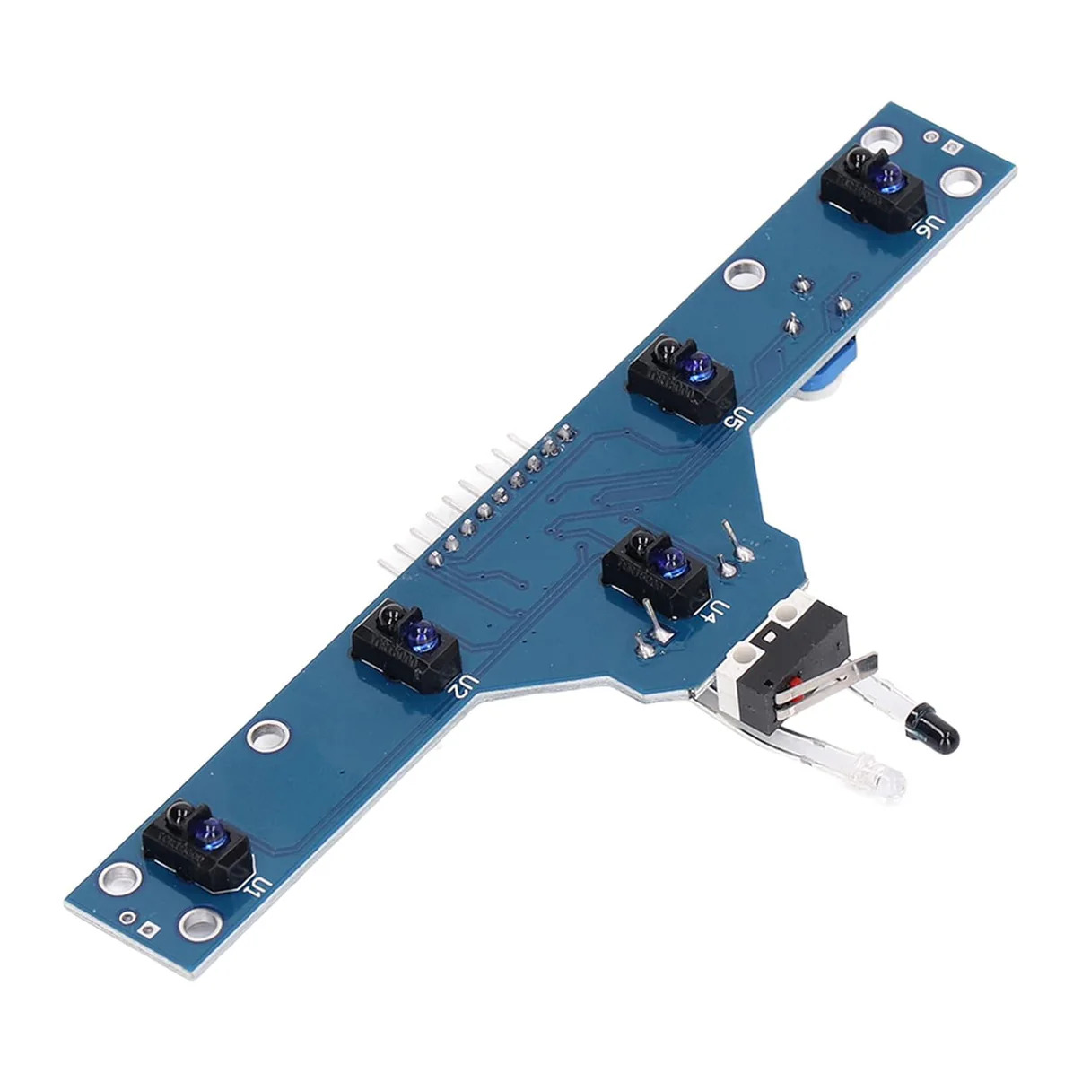 Five Channel Infrared Line Tracking Sensor Module (5 Channel IR Line Follower Sensor) image 4
