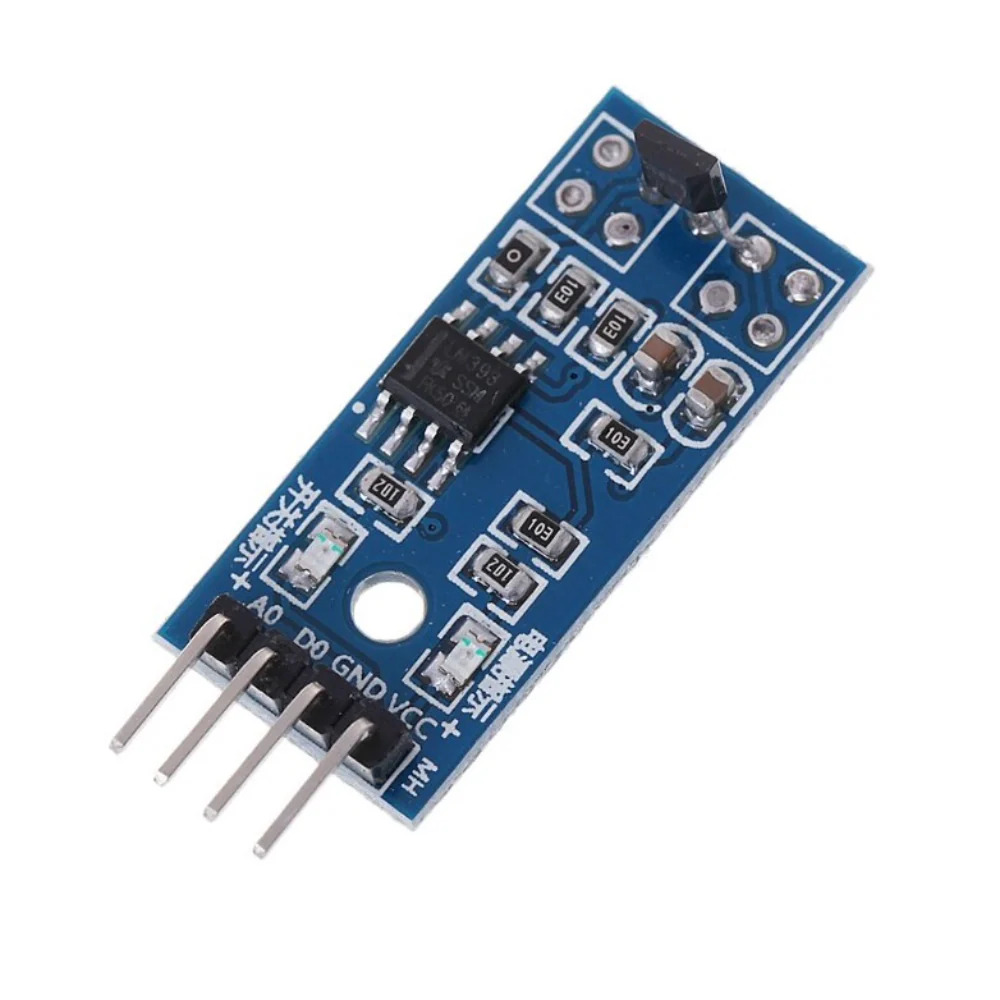 Hall Effect Sensor Module (Digital Magnetic Field Detection Sensor) image 2