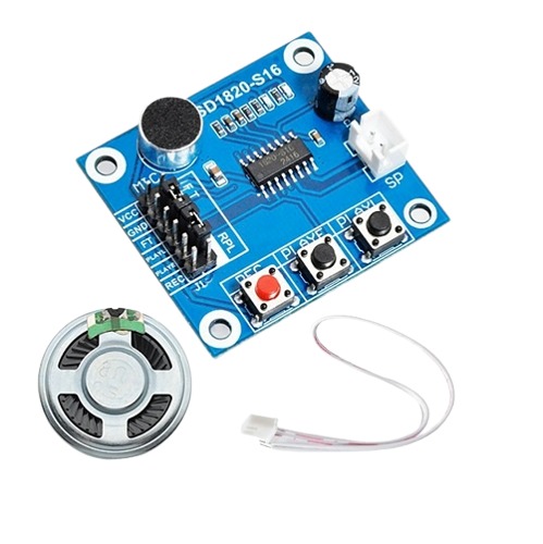 ISD1820 Sound Voice Board Recording Module (ISD1820 Voice Recorder and Playback Module) image 1