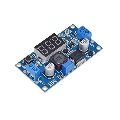 LM2596 DC to DC 40V 3A Step Down Module with Voltage Display image 1