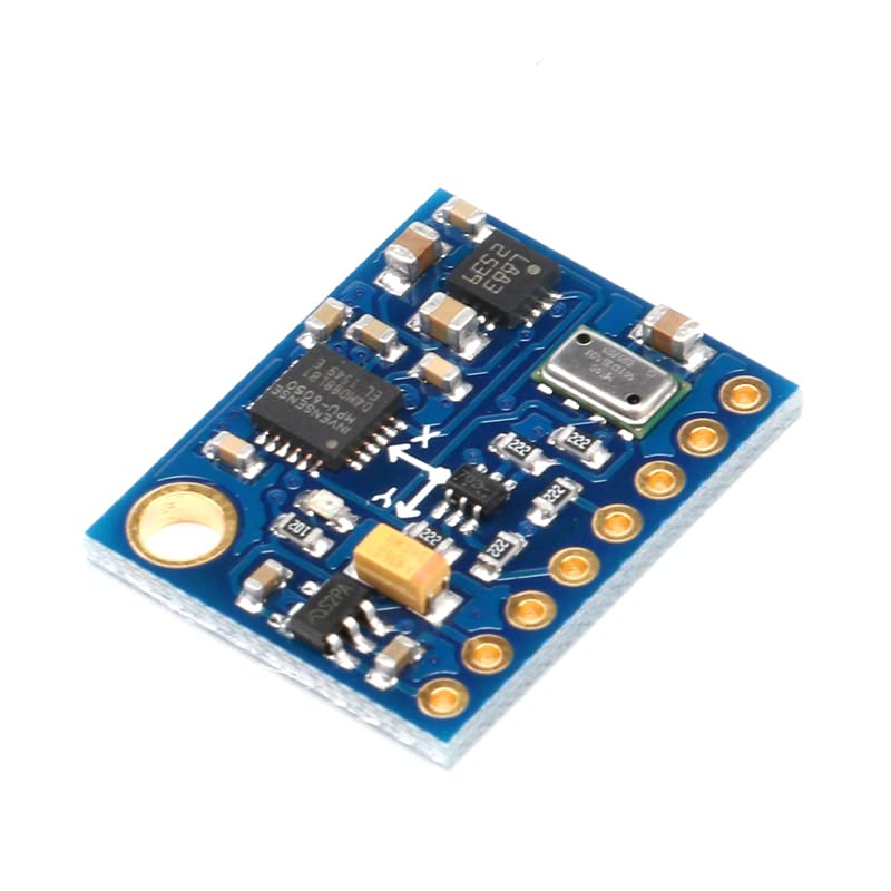 GY-86 10DOF IMU Accelerometer Gyroscope Compass Barometric Pressure Sensor Module (I2C, 3-Axis Accelerometer, 3-Axis Gyroscope, 3-Axis Magnetometer, 3.3V-5V) image 3