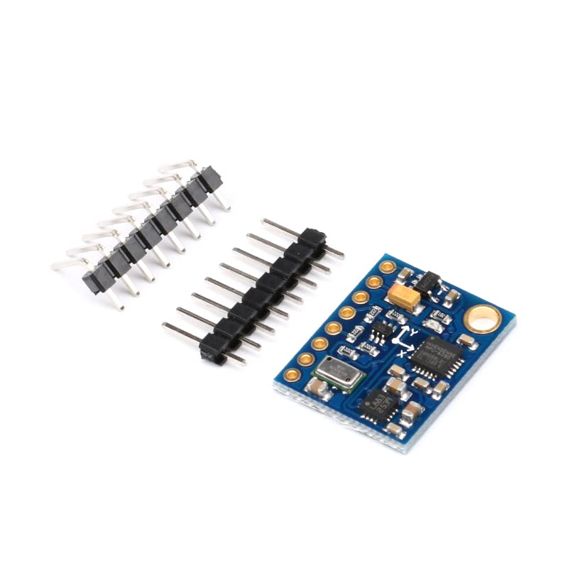 GY-86 10DOF IMU Accelerometer Gyroscope Compass Barometric Pressure Sensor Module (I2C, 3-Axis Accelerometer, 3-Axis Gyroscope, 3-Axis Magnetometer, 3.3V-5V) image 4