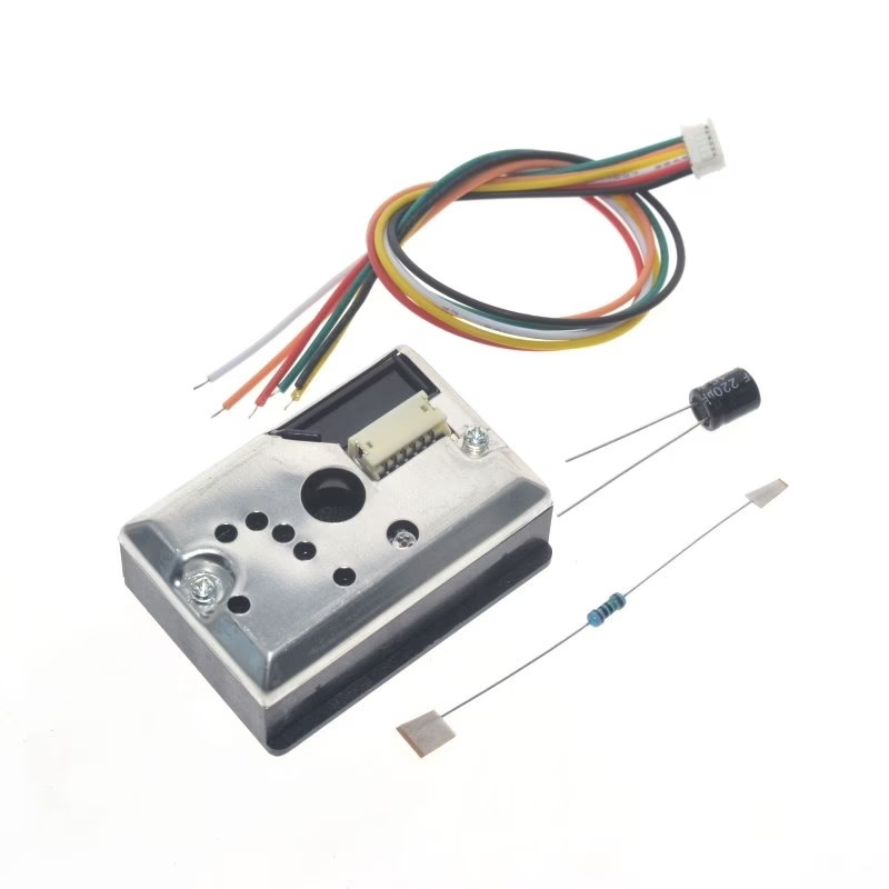PM2.5 Air Quality Monitor Module with Sharp GP2Y1010AU0F Dust Sensor (5V, Analog Output, Optical PM Sensor) image 1